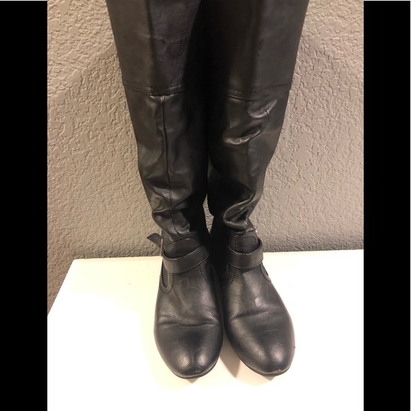 BONGO Shoes - Bongo Wide Calf Black Boot